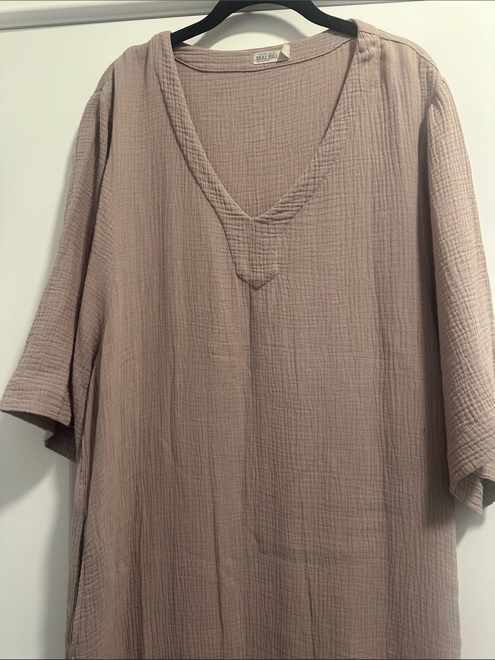 Barefoot Dreams Mauve Taupe Maxi Dress - Picture 3 of 5